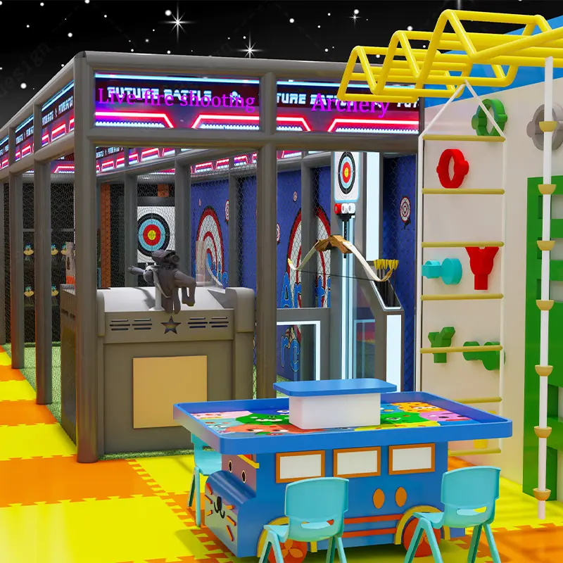Trendy Themed Children Indoor Playground meet or exceed international safety standards