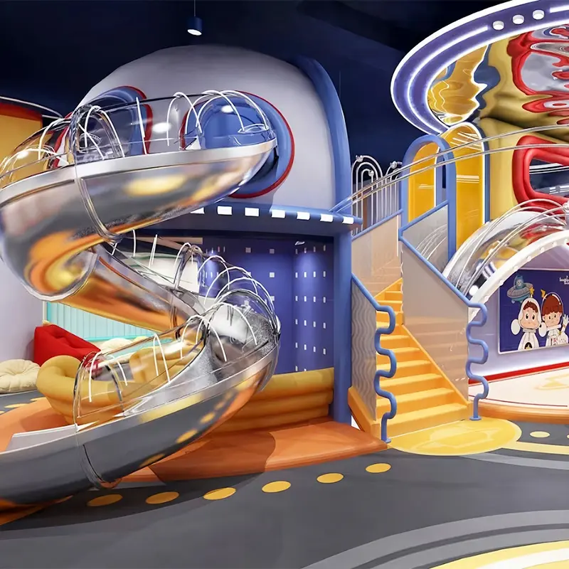 Trendy Themed Children Indoor Playground Safe, Diverse, and Ideal for Malls & Industrial Parks