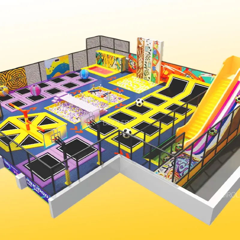 commercial trampoline park