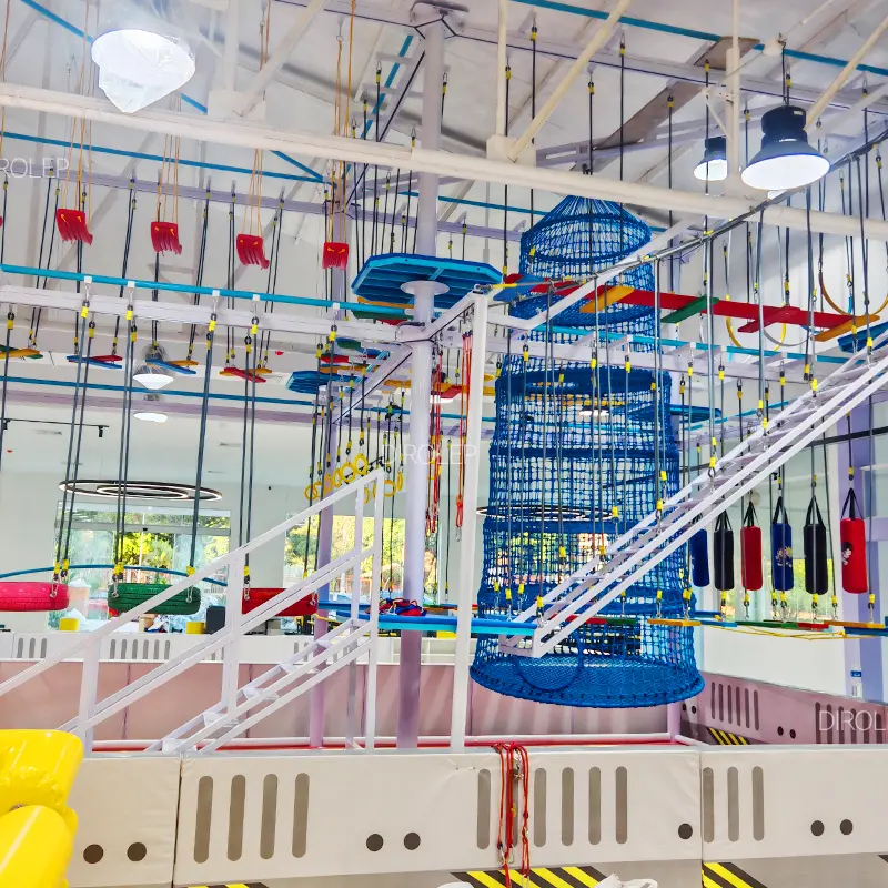 Rope play structure manufacturer