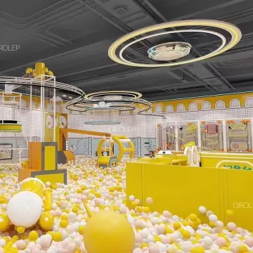 Wall Balls Machine Dirolep Park children indoor playground factory free design support customization of children's amusement park