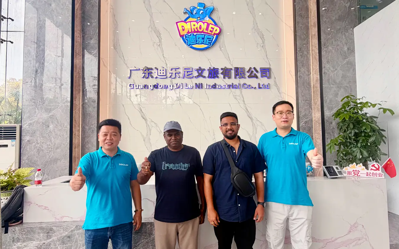 Dirolep park successfully won an order from an Indian customer on the spot.