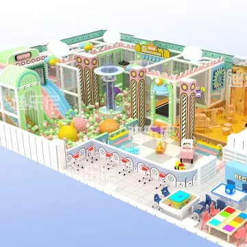 Dirolep Park Macaroon Themed  Indoor playground Equipment playground For Children childrens Play Area indoor Playground For Children indoor Play Center kids
