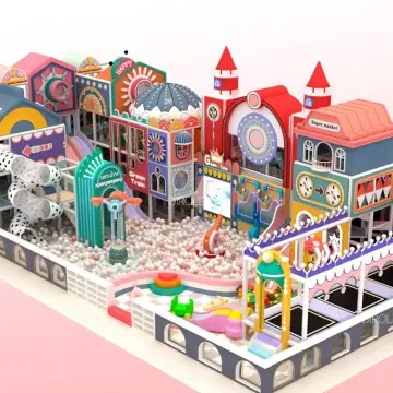 Castle Themed Amusement Park Playground Wholesale Customized 5-13years Kids Indoor Playground Equipment With Slide baby Playground children Playground