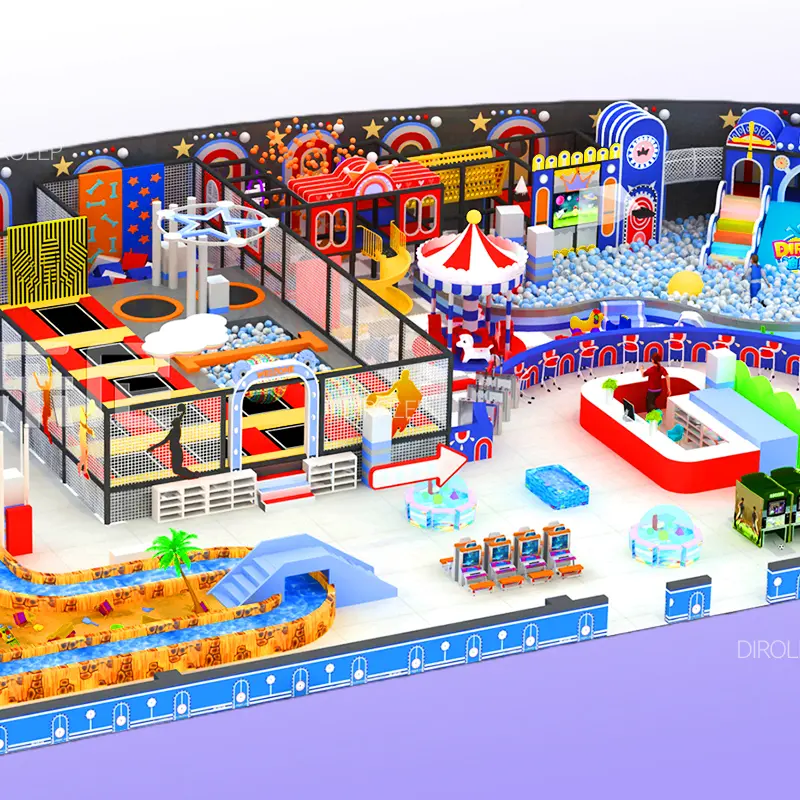 indoor playground climber