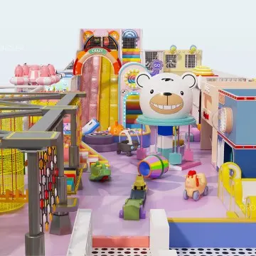 Macaroon Theme Dirolep Park children indoor playground factory childrens indoor play equipment suppliers