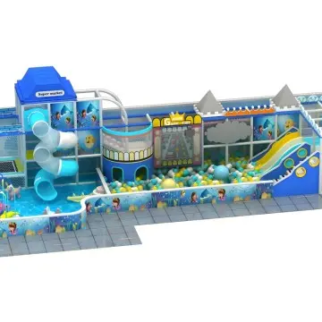 Equipment suitable for large indoor children's playgrounds