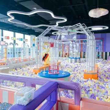 Wall Balls Machine Indoor Play Structure child Park Indoor indoor Softplay Equipment Kids Attractive Kids Fun Indoor Playground Equipment Customized