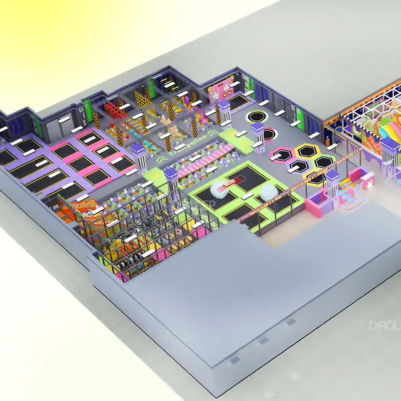 Trampoline Park Equipment