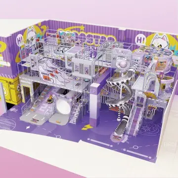 Trendy Themed Indoor Playground Equipment safe Indoor Playground For Kids indoor Soft Play Area Children Play Area Equipment kids Indoor Play Equipment
