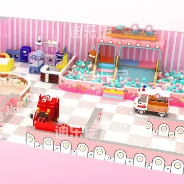 Dirolep Park Macaroon Themed Indoor Play Customized Size Available Kids Play Center Kids Playland Play Center Soft Entertainment Center Indoor Soft Playground Equipment