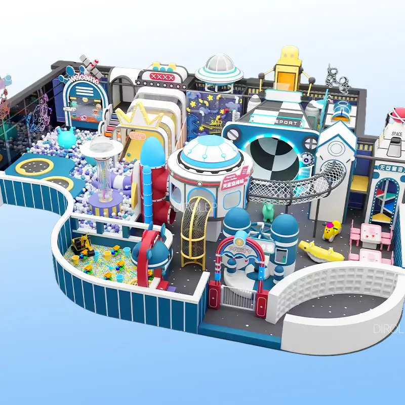 inside playground equipment