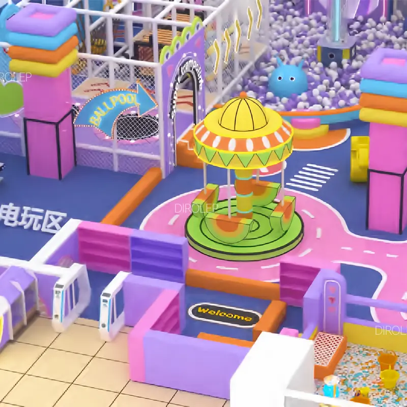 indoor playground climber