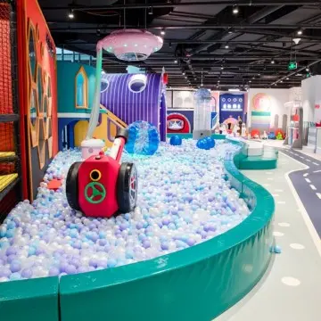 Colorful theme children's playground