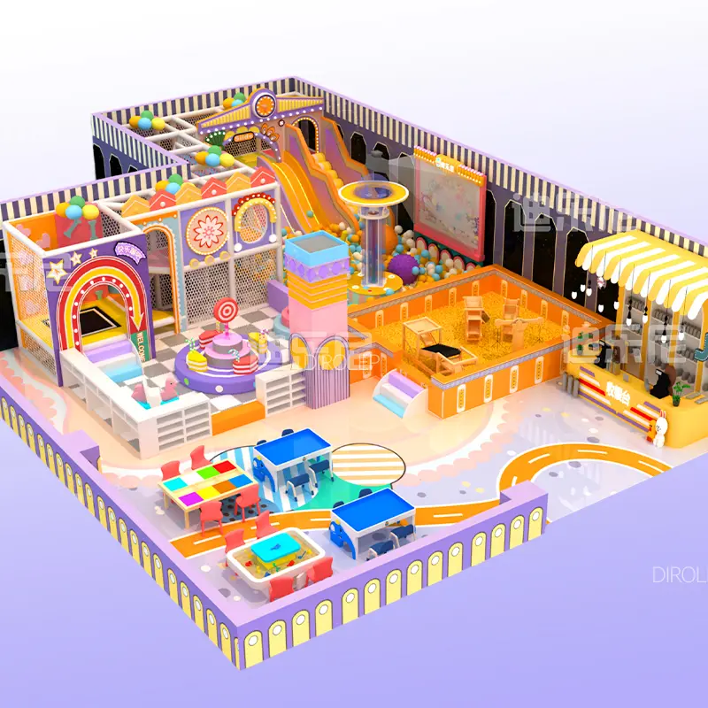indoor playground slide