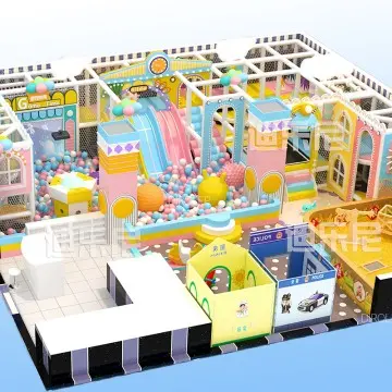 Dirolep Park Macaroon Themed amusement Park Entertainment kindergarten Play Equipment school Play Equipment pvc Material Playground pe Material Equipment factory