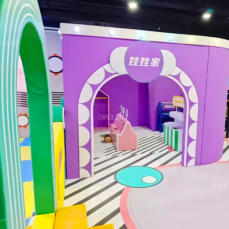 Commercial grade playground equipment factory