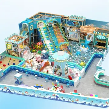 Ocean Themed Children Indoor Playground with Fast Delivery Commercial Kids Playground Indoor