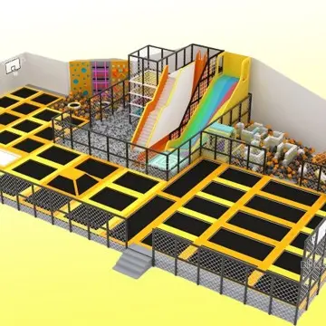 Trampoline park commercial kids park children indoor playground manufacturer kids  soft play equipment for amusement park support customization