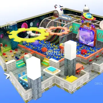 Dirolep Park Space Themed Indoor Kids Amusement Park indoor Play Equipment For Kids playground For Kindergarten amusement Park Equipment school Playground garden Play Equipment