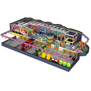 Environmentally friendly materials for children's indoor playground equipment