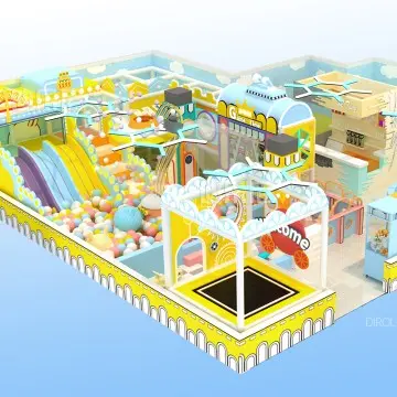 Dirolep Park Macaroon Themed Customized Toddler Play Structure Soft Play Indoor Playground Equipment For Children baby Playground children Playground kids Playground