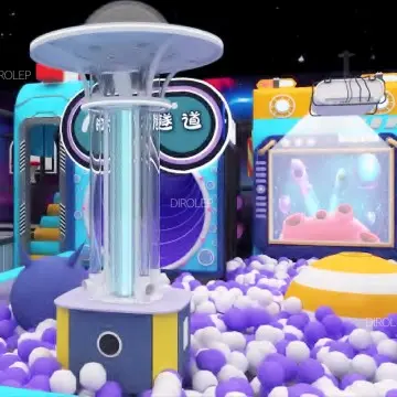 Space Themed New Led Space-themed Soft Play Equipment custom Led Space Indoor Playground For Kids commercial LED Space Theme