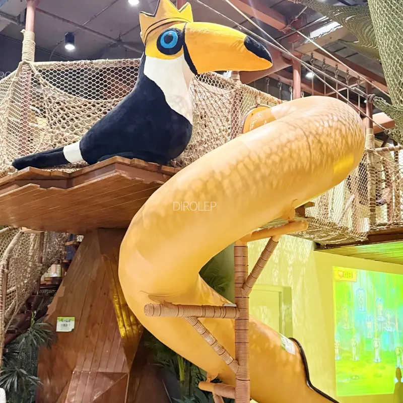 Jungle Themed Dirolep Park children indoor playground factory free design support customization of children's amusement park