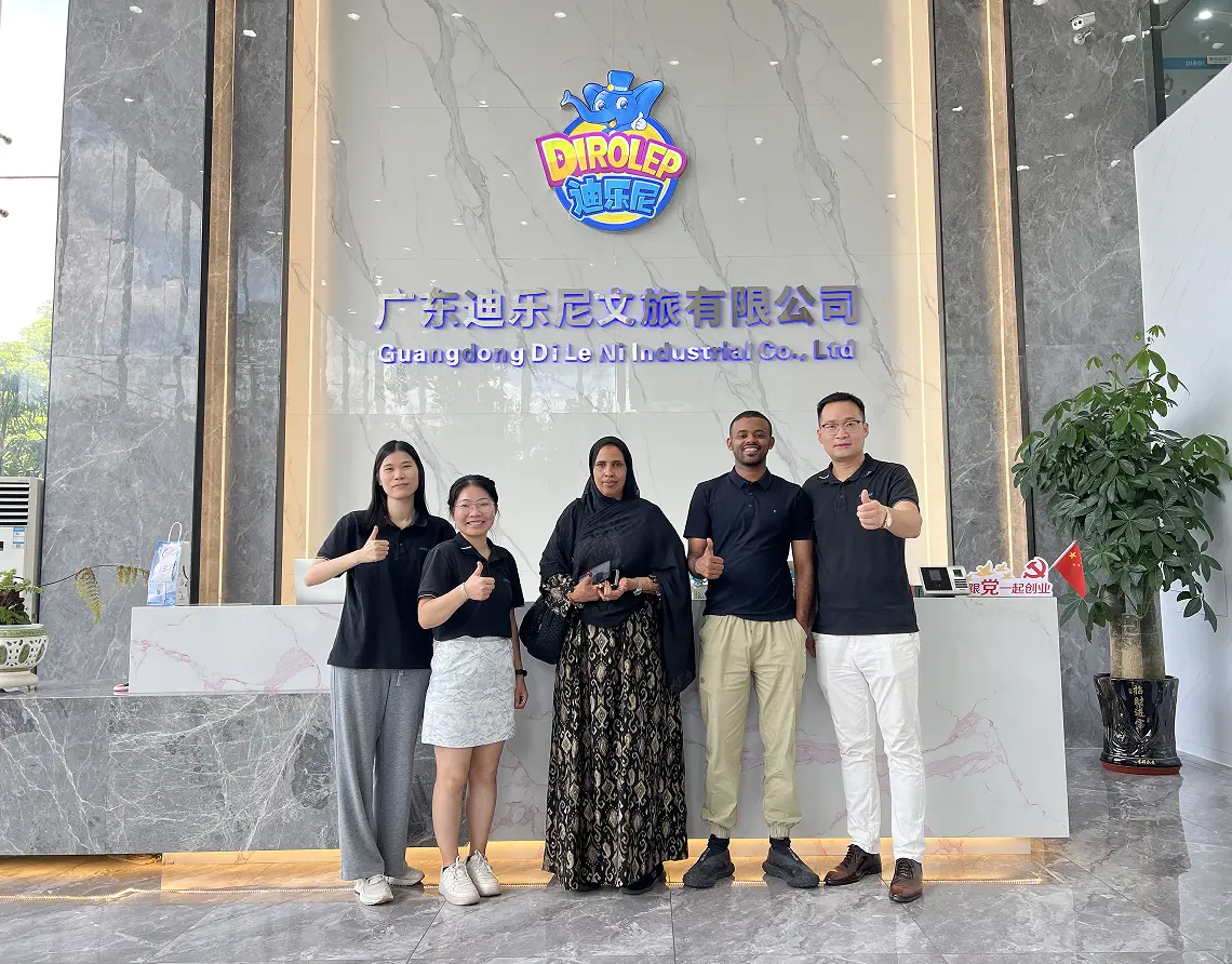 Take the Sudanese customers to Dirolep Park