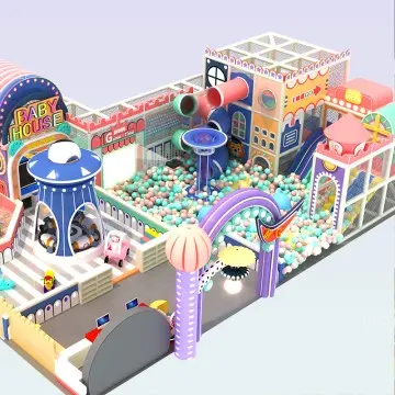 Morandi Themed Kids Playground Indoor toddler Playground Indoor kids Playground Indoor Soft Play Party Equipment indoor playground equipment for kids