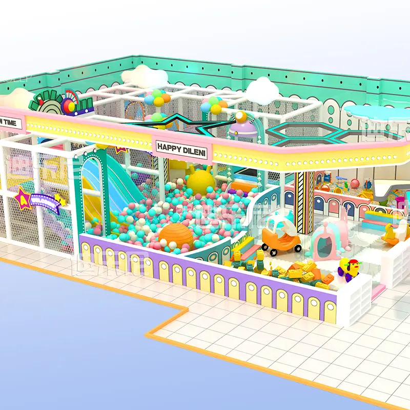 inside playground equipment