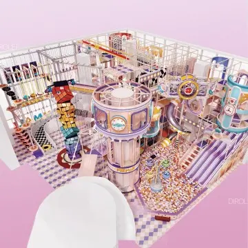 Trendy Themed soft play sets kids playground Equipment custom Led Space Indoor Playground For Kids commercial Soft indoor play center for kids interactive Kids Playground