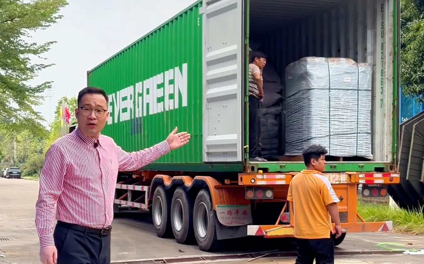 Dirolep Park has completed the production of goods for Uganda and the transportation process is about to commence