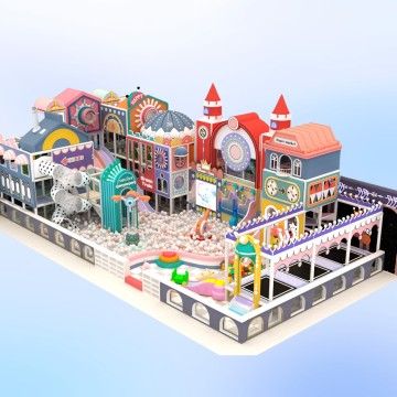 Castle Themed Children Indoor Playground Kids Soft Play Equipment Supplier From China