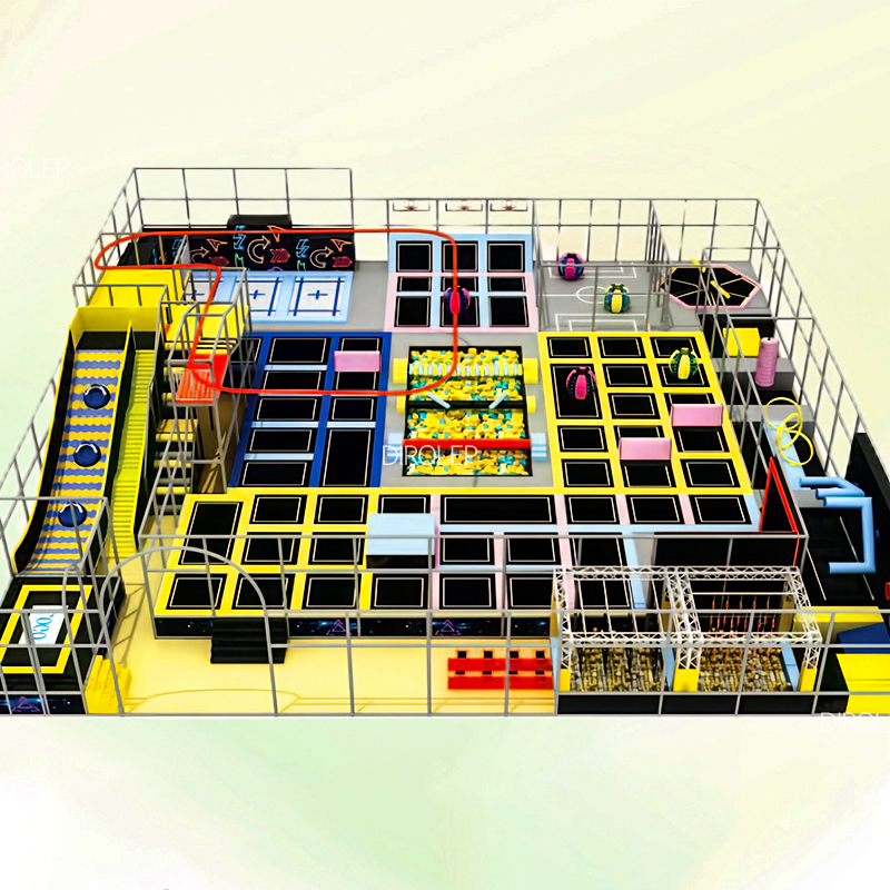 trampoline park equipment