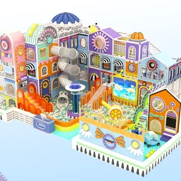 Castle Themed Amusement Park Mazes Slide invest In Quality With Kids' Indoor Playground Equipment baby Playground children Playground support customization