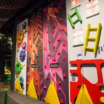 Climbing Wall Customizable Indoor Playground Equipment for Kids and Toddlers With Ball Machine Climbing Wall and Soft Play Adventure Zone kids soft play equipment for amusement park