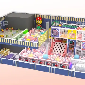 Dirolep Park Macaroon Themed commercial Playground kids Playground Indoor playground Equipment playground For Children childrens Play Area indoor Playground