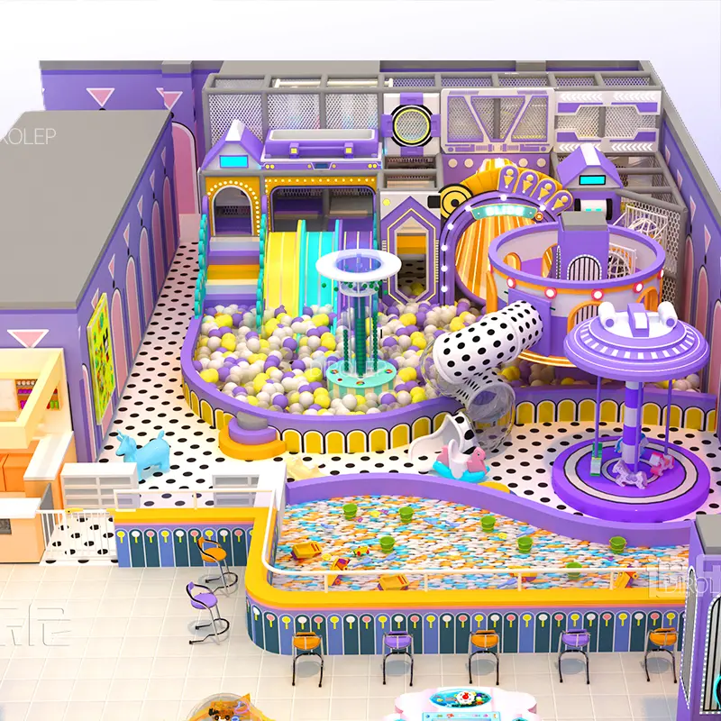 inside playground equipment