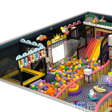 Indoor children's playground equipment suitable for commercial use