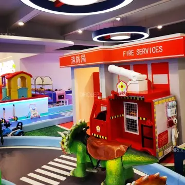 Morandi Themed Dirolep Park amusement Park Play Center ball Pool Indoor Playground shopping Mall Play Equipment steel Indoor Playground commercial Kids Indoor Soft Play Center
