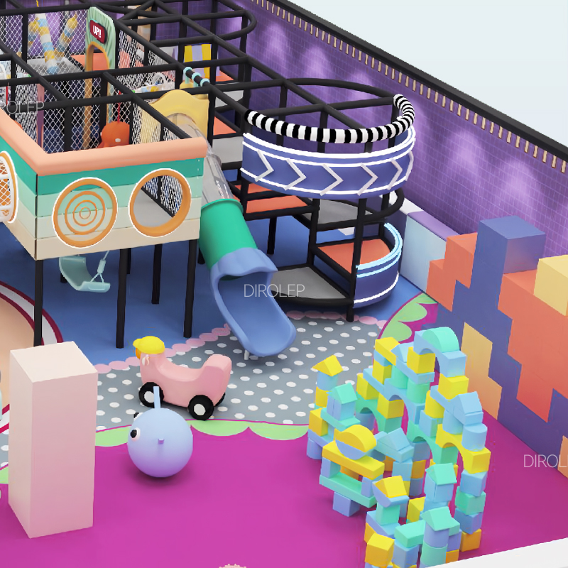 soft play climbing set