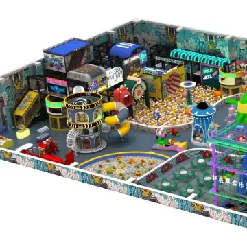 High tech innovative indoor children's playground equipment