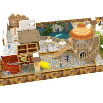 High quality and affordable indoor children's playground equipment