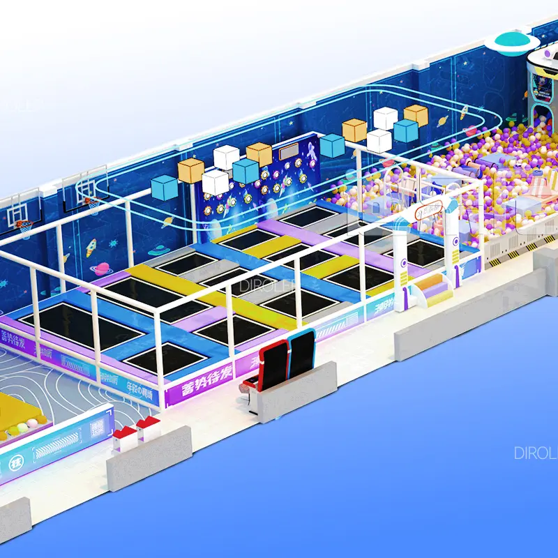 commercial trampoline park