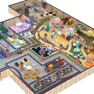 Kids Indoor Playground Soft Play Equipment Commercial Playground Design