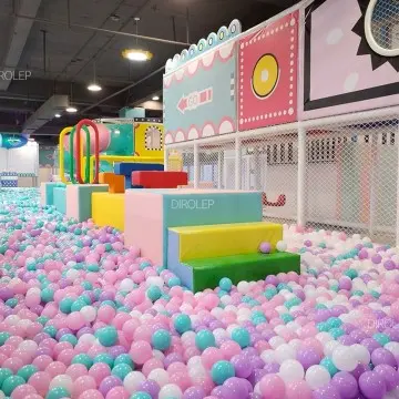Ocean Balls Dirolep Park children indoor playground factory free design support customization of children's amusement park indoor soft play equipment manufacturer