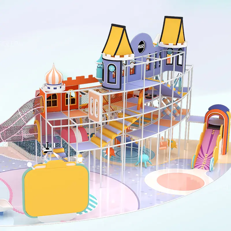 inside playground equipment