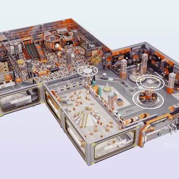 Trendy Themed commercial kids park children indoor playground manufacturer kids soft play equipment children's playground equipment