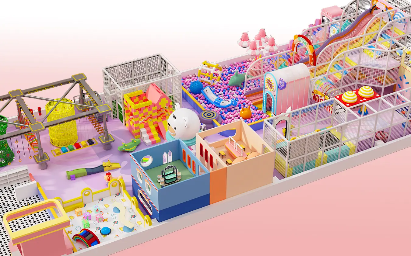 From Dirole Park: a brand new indoor playground design for Belgium